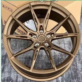 Кованые диски Ju-Tuning RL9155 брашированное серебро R20 5x112