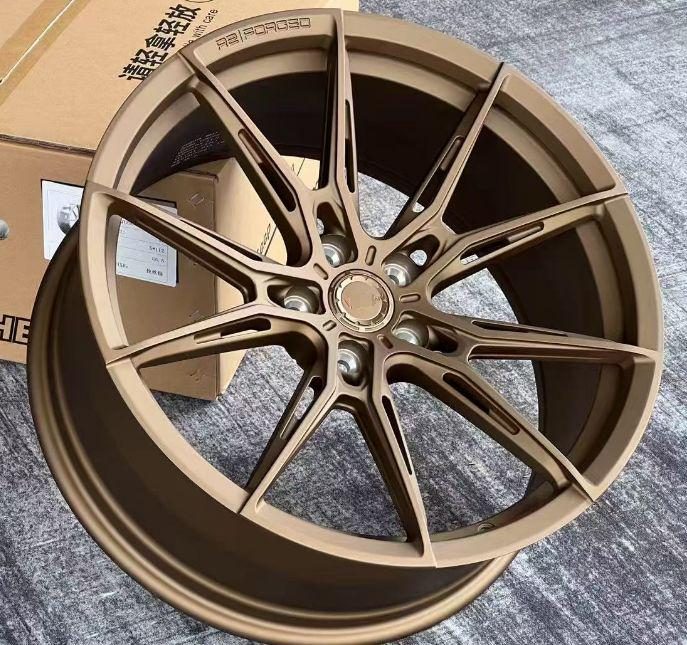 Кованые диски Ju-Tuning WL9171 матовая бронза R19 5x112