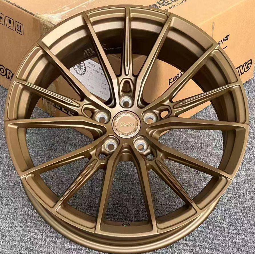 Кованые диски Ju-Tuning RL9505 чёрный мат R19 5x112