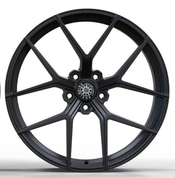 Кованые диски Ju-Tuning BRL8307 матовый шампань-золото R19 5x114.3
