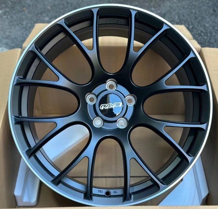 Кованые диски Ju-Tuning NFRL302 чёрный мат R19 5x112