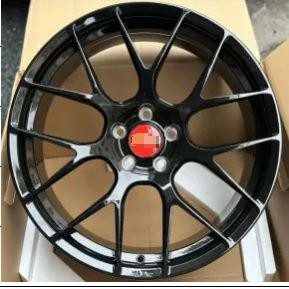 Кованые диски Ju-Tuning NFRL804 чёрный глянец R19 5x114.3