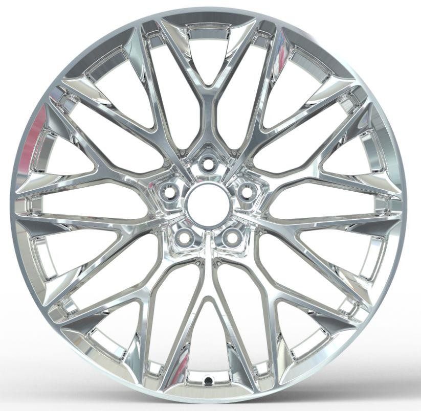 Кованые диски Ju-Tuning BRL539 чёрный глянец R20 5x120
