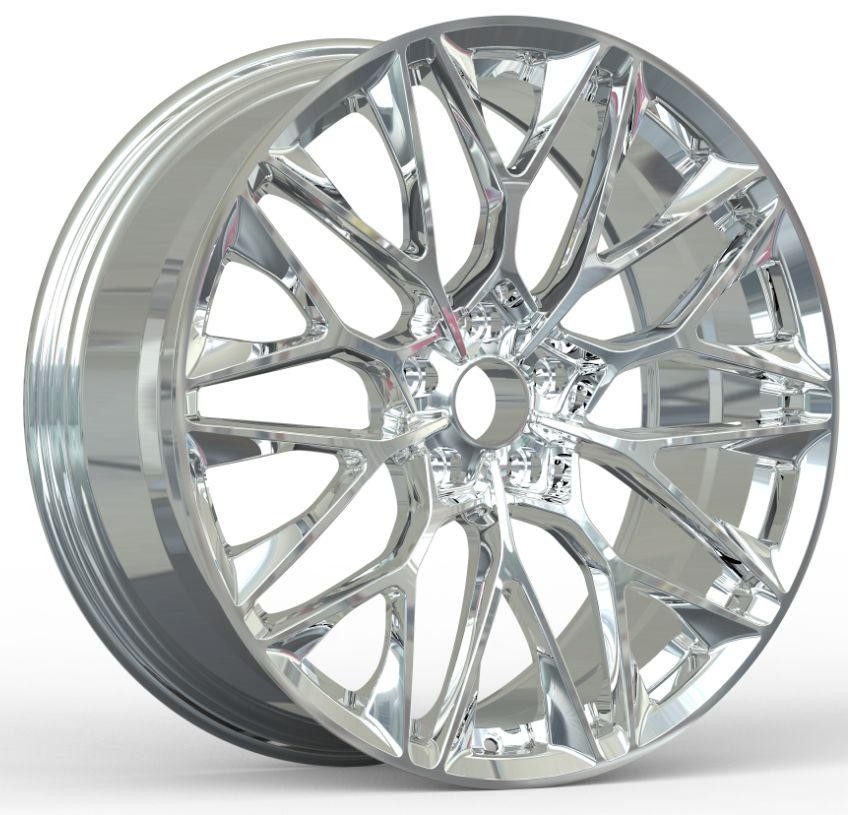 Кованые диски Ju-Tuning RL8603 полировка R21 5x120