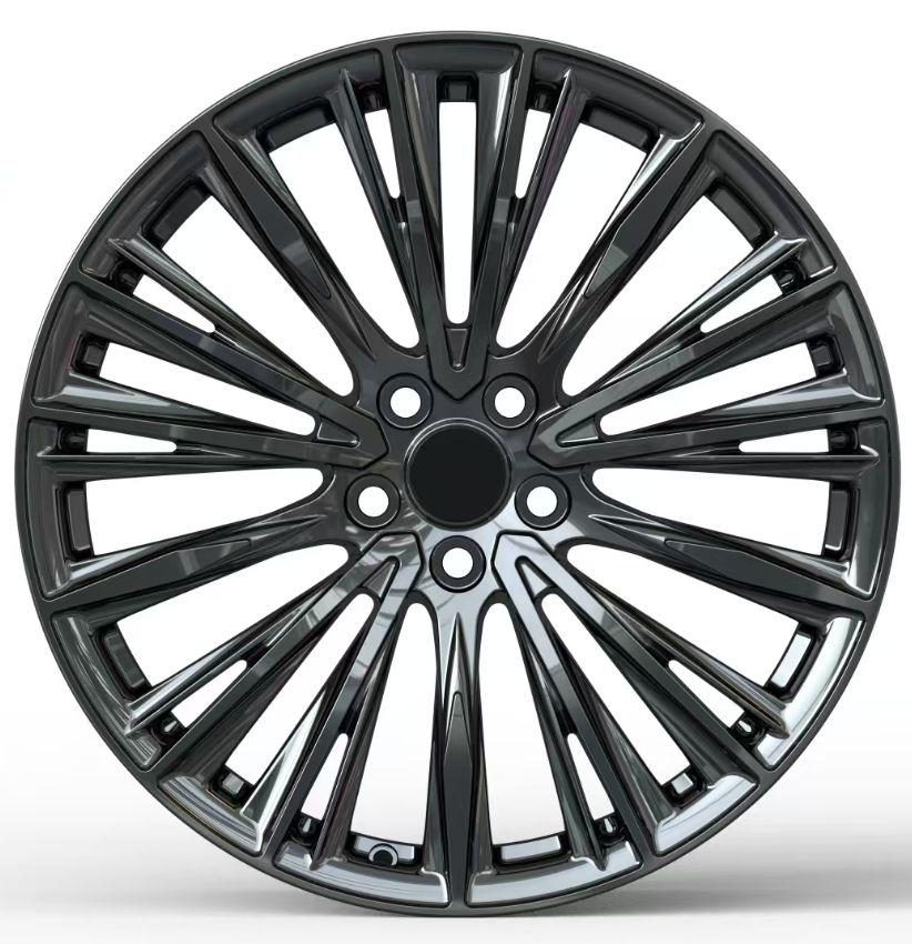 Кованые диски Ju-Tuning 0701002H чёрный хром R19 5x114.3